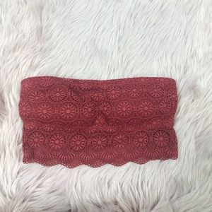 Hollister Bandeau Lace Bra Size Small